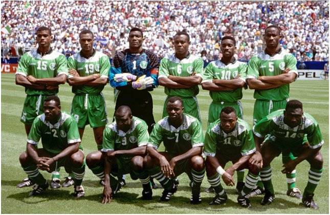 Image result for super eagles 1994 squad what nigeria is famous for