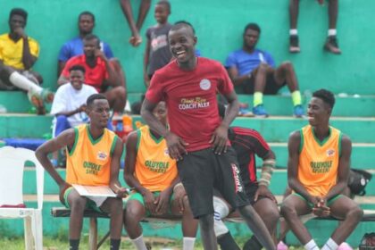 Oluyole Spikers coach