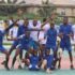 Sami Dogonyaro of Safety Spikers with his team mates