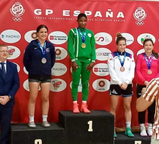 Lucha Libre: Génesis y Colavol ganan medallas en el Gran Premio de España