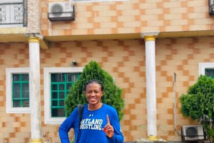 Commonwealth Champion Adekuoroye